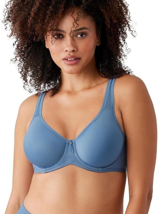 Wacoal Other - WACOAL 853192 Basic Beauty Underwire Spacer T-shirt Bra Blue 34D $68 WL22